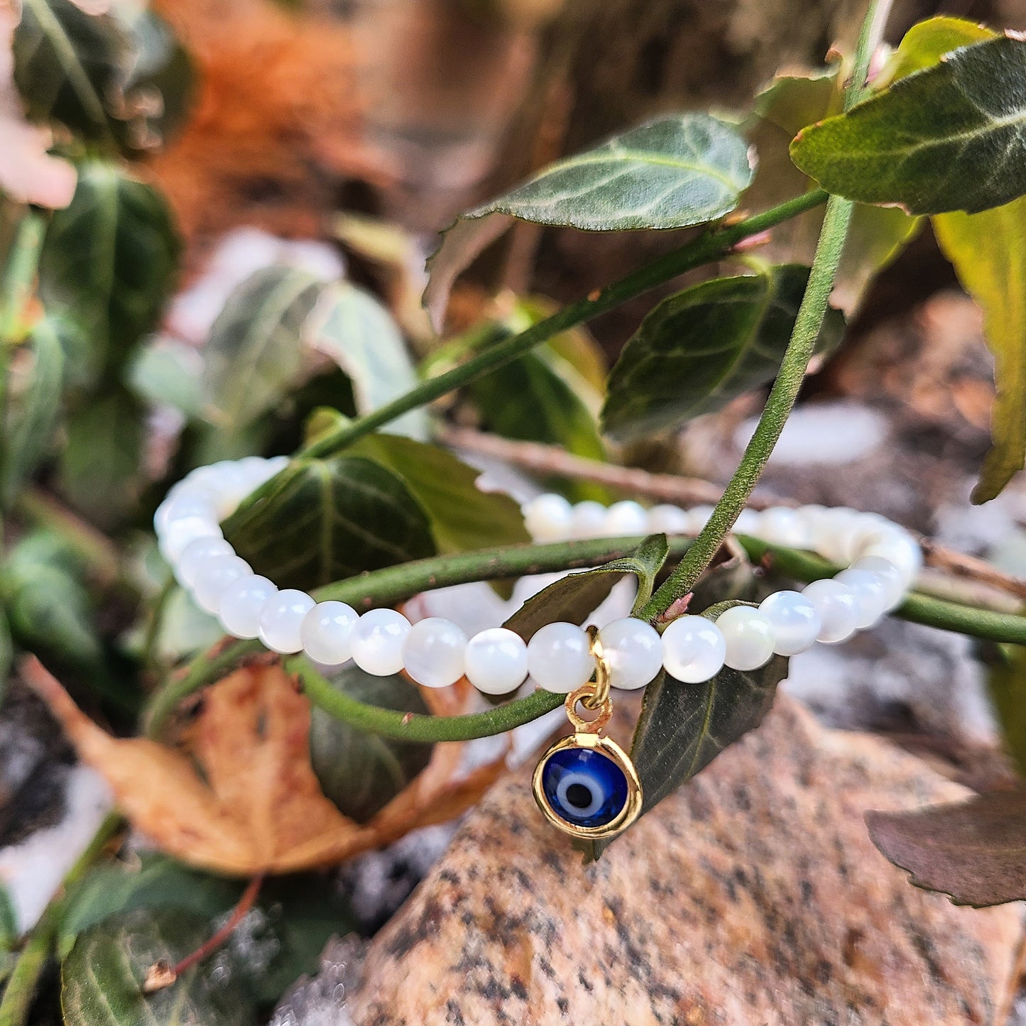 Mother of Pearl Evil Eye