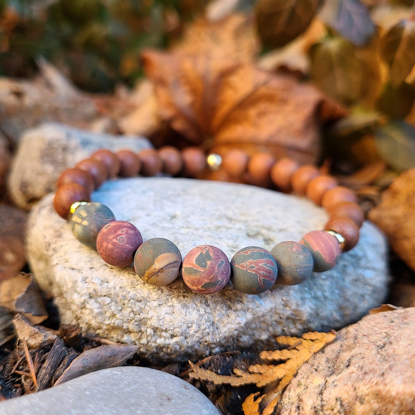 Sandalwood Picasso Jasper