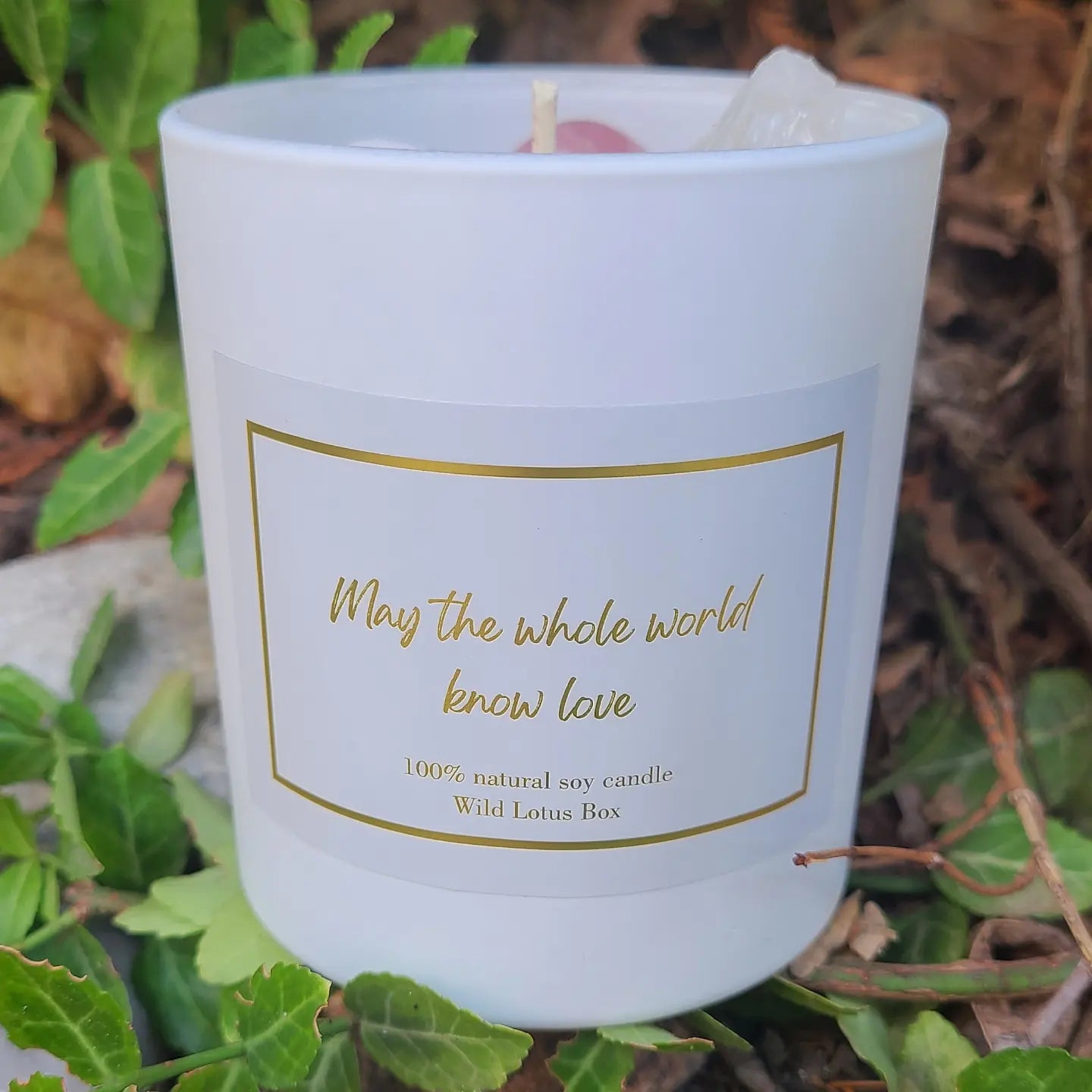 Peace & Love Candle