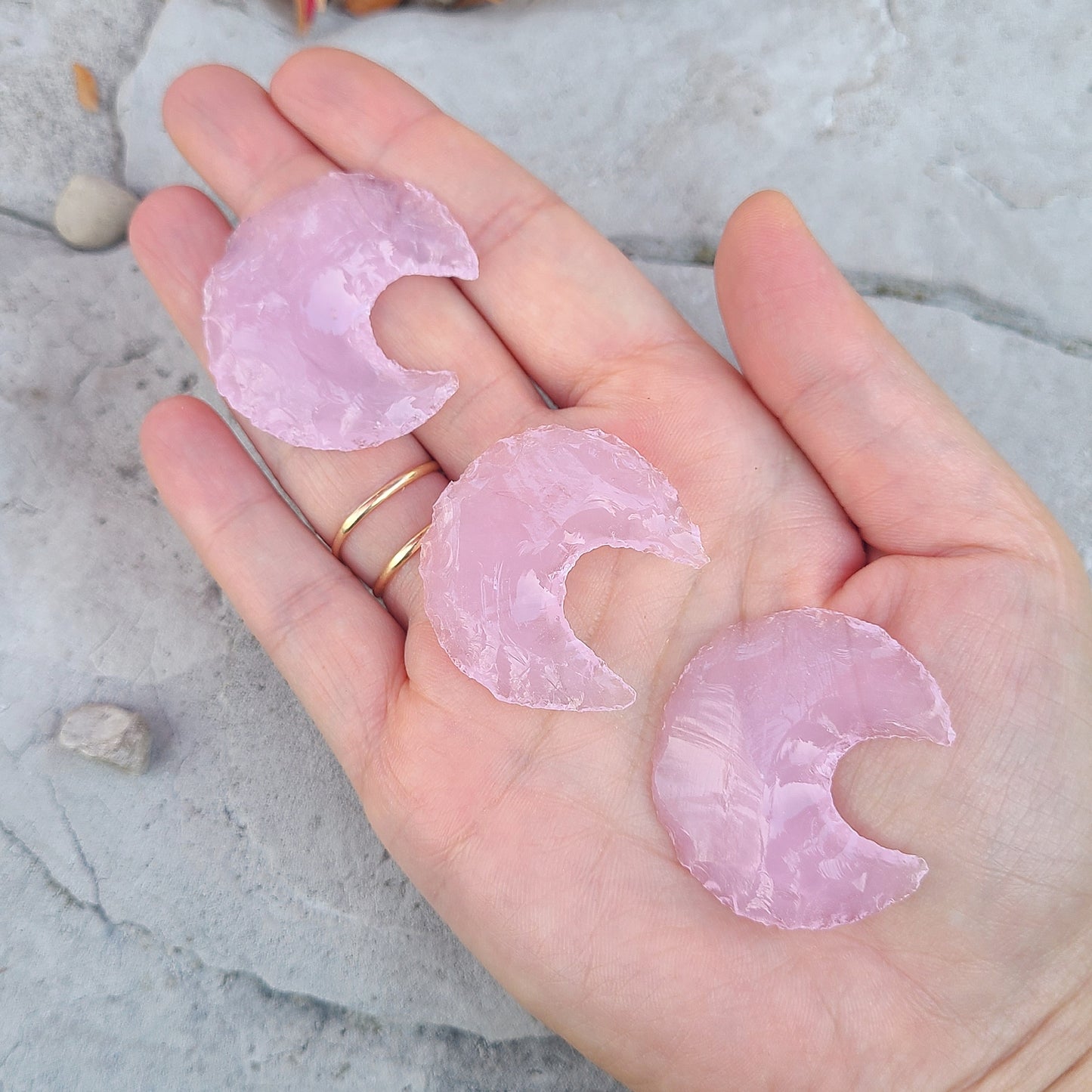Rose Quartz Moon