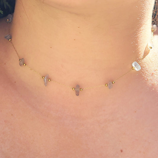 Labradorite Choker