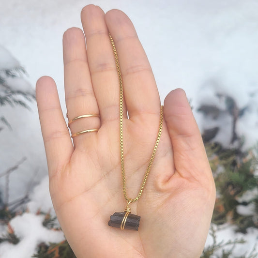 Black Tourmaline Necklace